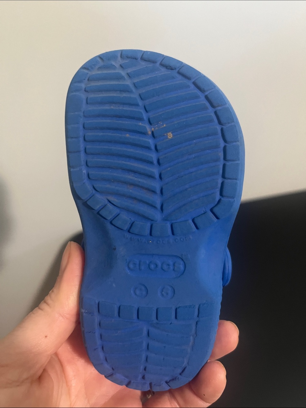 CROCS Kids Classic Clog in Bright Blue - Picture 2 of 3